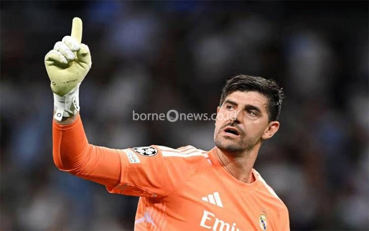 Thibaut Courtois Gemilang Saat Real Madrid Kalahkan Inter Milan 2-1