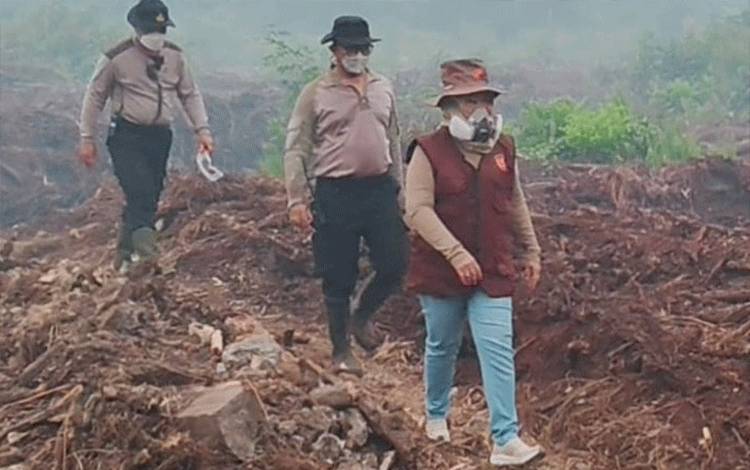 Satgas Sebut Karhutla di Jalur Pangkalan Bun - Kotawaringin Lama Makin Mengkhawatirkan