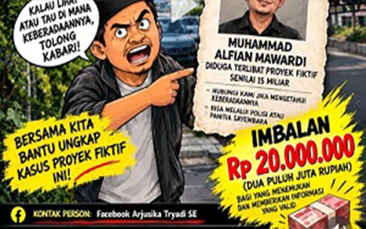 Disebut dalam Sayembara Rp20 Juta, Ketua KNPI Kalteng Sebut Akan Lapor Polisi