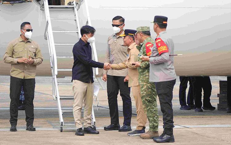 Akses Sumber Air Kendala Penanganan Karhutla Kalteng