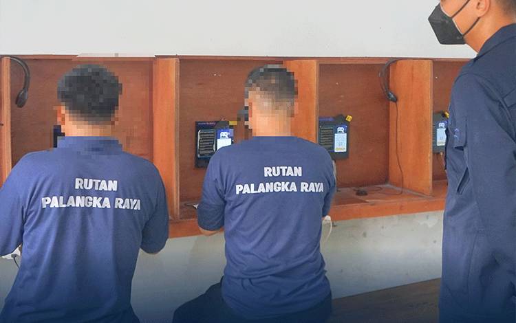 Lewat Wartelsuspas, Warga Binaan Rutan Palangka Raya Tetap Bisa Berkomunikasi dengan Keluarga