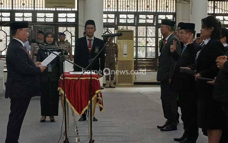 Bupati Kotim Lantik Ratusan Pejabat untuk Penyegaran Birokrasi