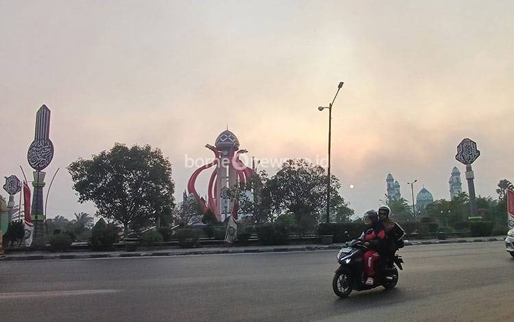 Kualitas Udara Kotim Berbahaya, Bupati Imbau Warga Kurangi Aktivitas di Luar Rumah