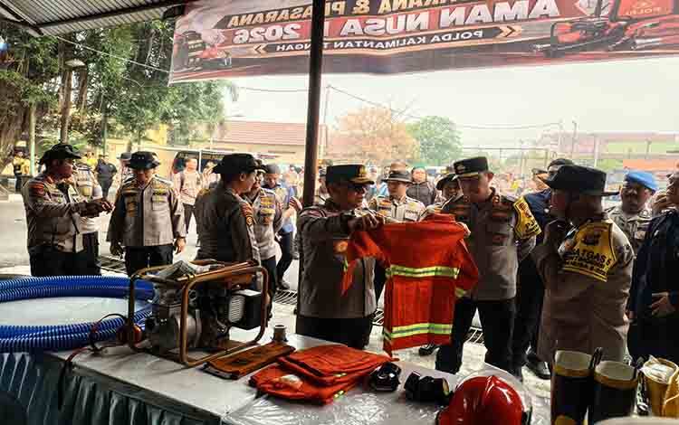 Wakapolri Pastikan Sarpras Penanganan Karhutla di Polda Kalteng Berfungsi Optimal