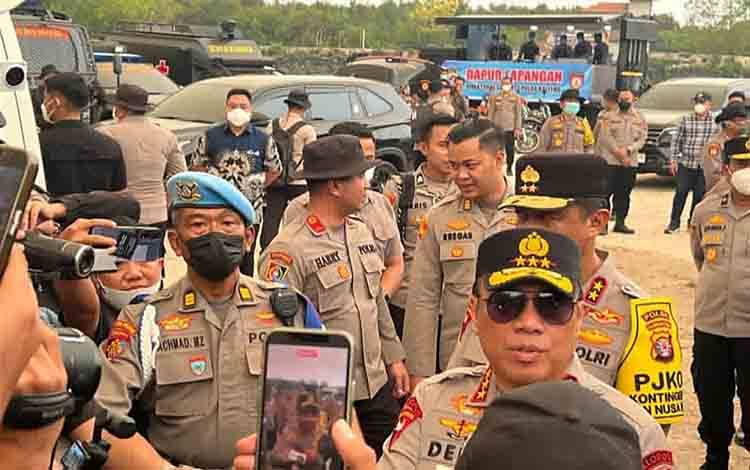 Hadapi El Nino Kuat, Wakapolri Tekankan Langkah Ekstraordinari Penanganan Karhutla Kalteng