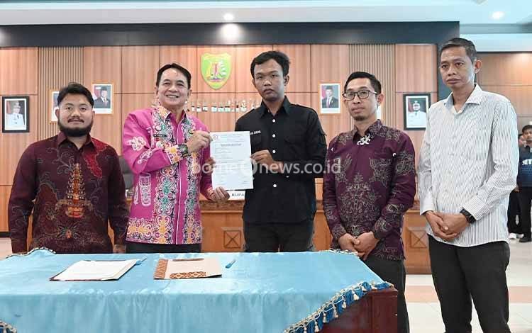 Pemkab Barito Timur Terima Gedung BNNK Hasil Renovasi PT Rimau Group