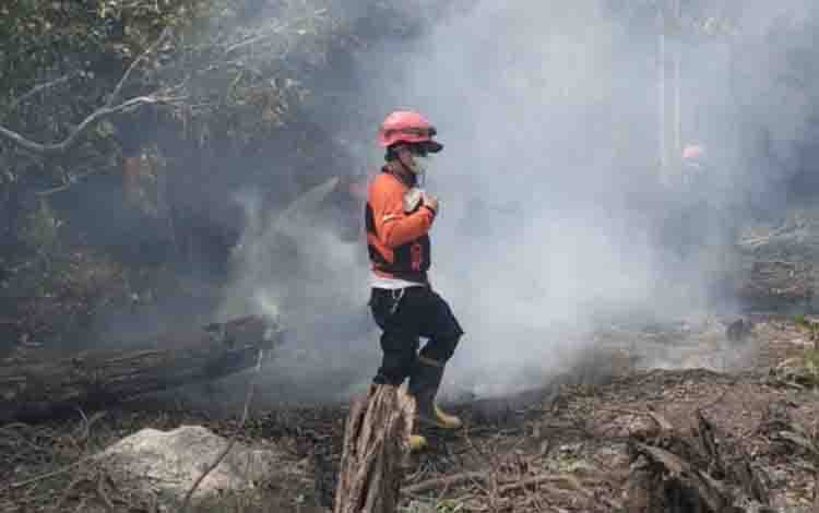 Karhutla Meluas, 525,5 Hektare Lahan Barito Timur Terbakar, ISPU Masuk Kategori Berbahaya