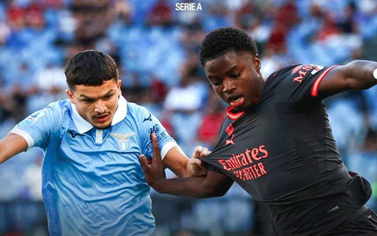 Laga Lazio Melawan AC Milan Berakhir Imbang 2-2