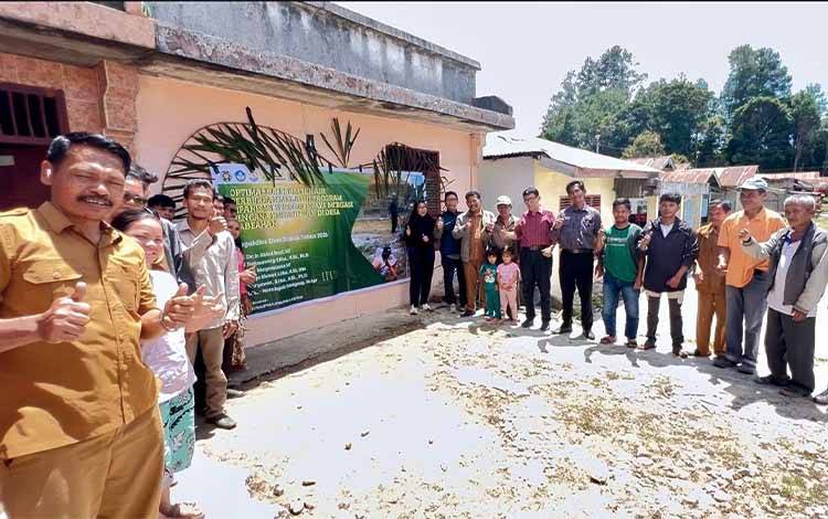 Setelah Air Mengalir, Desa Habeahan Perkuat Konservasi Sumber dan Pengelolaan Jaringan