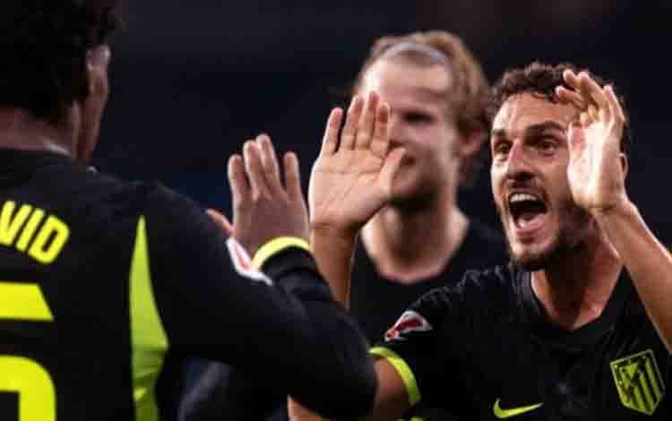 Tiga Gol pada Tujuh Menit Terakhir Bawa Atletico Tekuk Sociedad 3-0