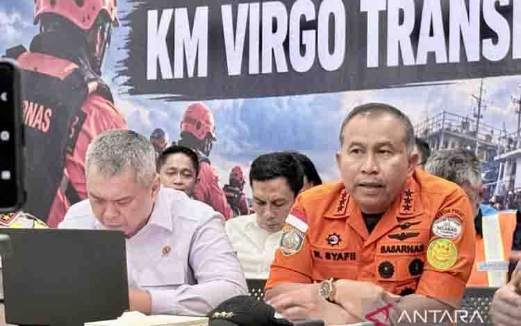 Basarnas: 15 Armada Laut-udara Cari 130 Korban Kecelakaan Kapal Virgo