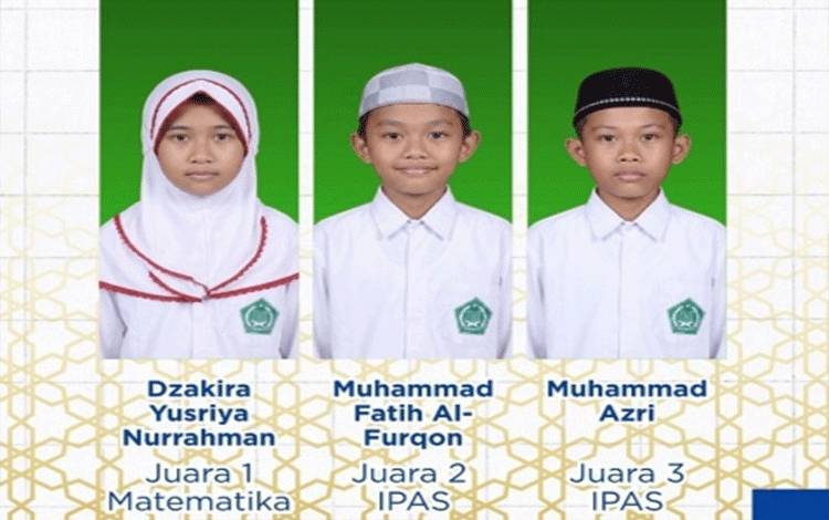 3 Siswa MIN 1 Kapuas Lolos OMI 2026 Tingkat Provinsi