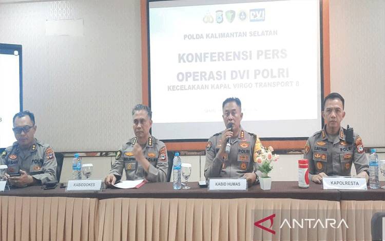 Polda Kalsel Berhasil Identifikasi Satu Jasad Korban Kapal Virgo