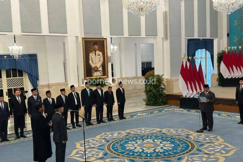 Prabowo Lantik Suahasil Nazara Jadi Menteri Keuangan Gantikan Purbaya