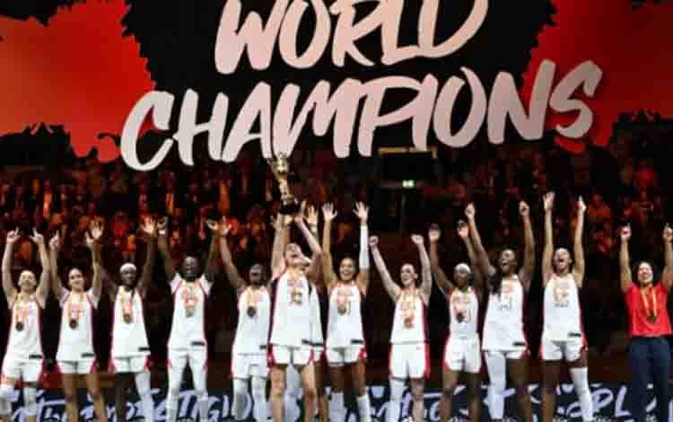 AS Juara Piala Dunia Bola Basket Putri FIBA 2026