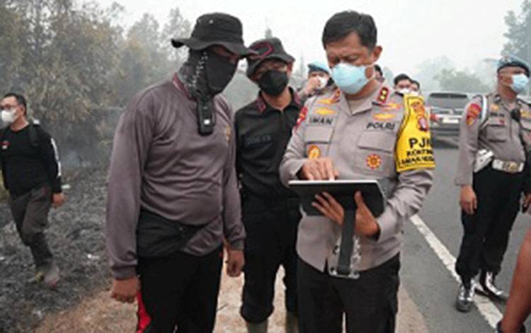 Kapolda Kalteng Keluarkan 5 Imbauan Penting untuk Cegah Karhutla di Kalteng