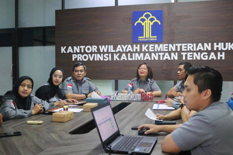 Kanwil Kemenkum Kalteng Siapkan Penempatan 19 Peserta MagangHub Kemnaker