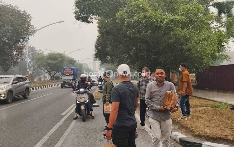 Tak Hanya Palangka Raya, GAPKI Kalteng Salurkan Bantuan Karhutla ke Sejumlah Daerah