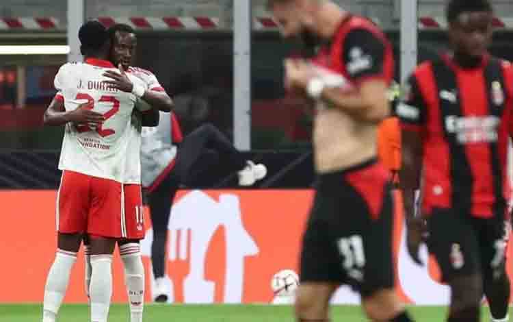AC Milan Tumbang 0-2 di Tangan Benfica di San Siro
