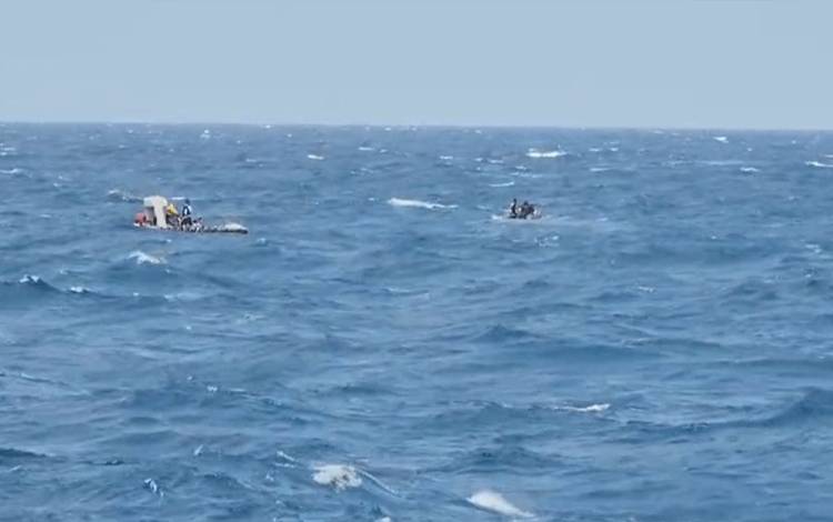 Sonar TNI AL Deteksi Objek Diduga Bangkai KM Virgo Transport 8