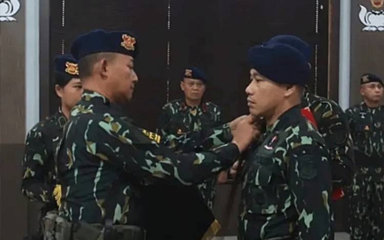AKBP Abdian Berkat Ndraha Resmi Dikukuhkan Sebagai Wadansat Brimob Polda Kalteng