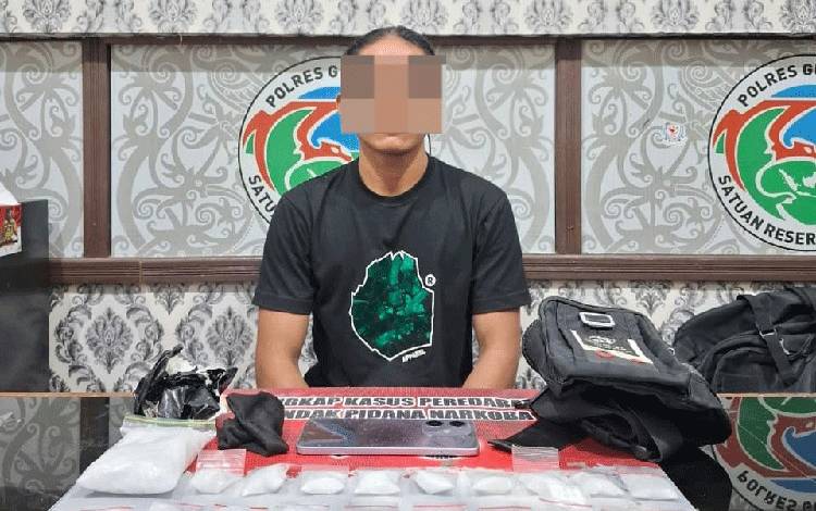 Satresnarkoba Polres Gumas Bekuk Pria yang Nekat Bawa Sabu di Tasnya