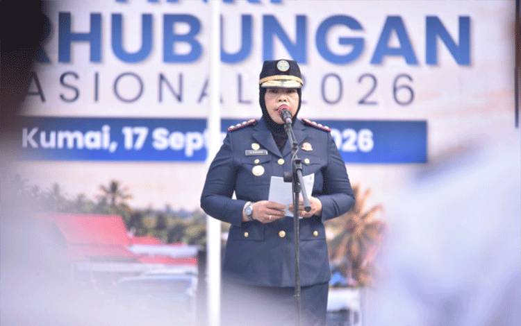 Peringati Harhubnas 2026, Bupati Kobar Nurhidayah Tekankan Pentingnya Keselamatan Transportasi
