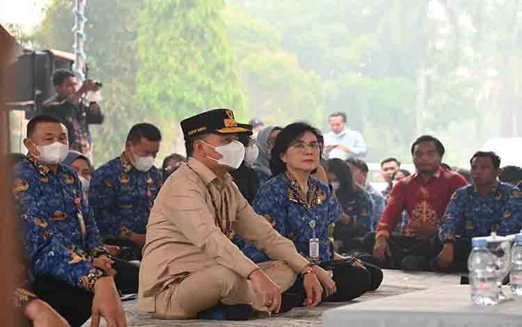 Di Tengah Efisiensi Anggaran, Pemprov Kalteng Tetap Salurkan Bantuan Pangan