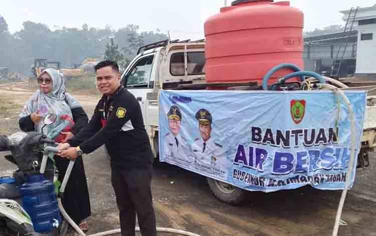 Distribusi Air Bersih Pemprov Kalteng Jangkau 10 Kabupaten, Lamandau Capai 20 Ribu Liter