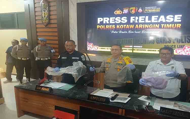 Polres Kotim Amankan 7 Tersangka dalam Kasus Karhutla