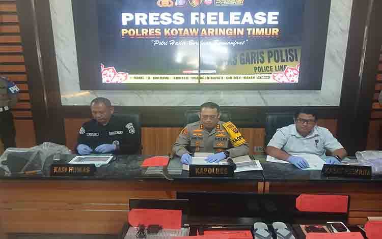 Polres Kotim Tangkap 3 Pencuri Beraksi di 16 TKP