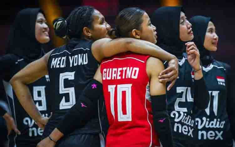 Timnas Voli Putri Indonesia ke Perempat Final Asian Games 2026
