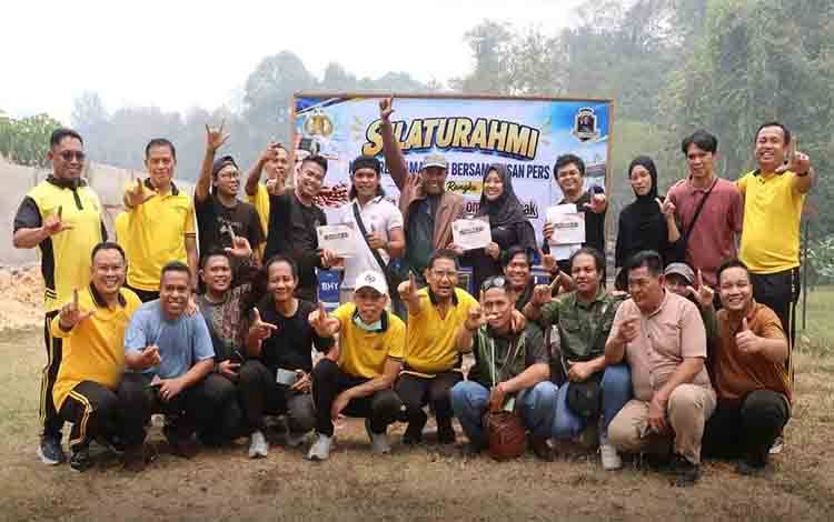 Coffee Morning Bersama Wartawan, Kapolres Lamandau Dorong Penguatan Kemitraan
