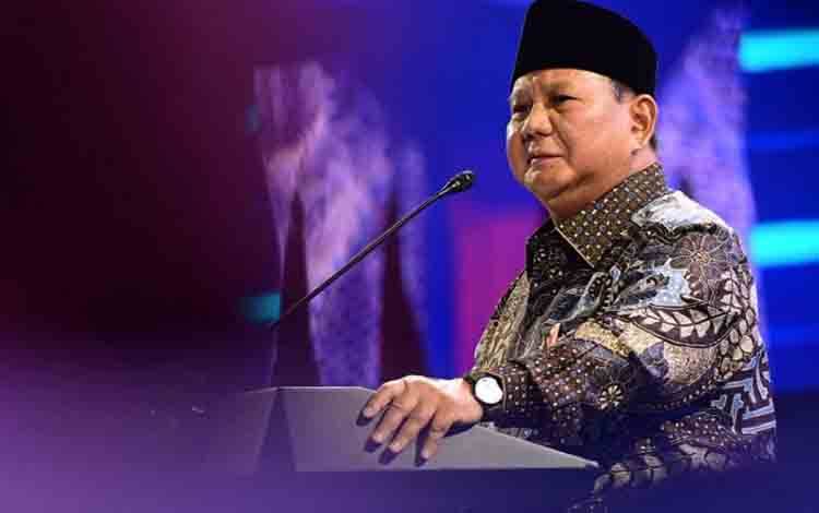 Presiden Prabowo Subianto menghadiri peringatan HUT ke-28 Partai Amanat Nasional (PAN) dipantau daring di Jakarta, Jumat (18/9/2026). ANTARA/HO-BPMI Sekretariat Presiden