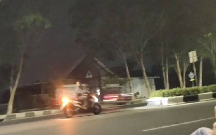 Jalan Ahmad Yani Kapuas Kembali Jadi Arena Balap Liar