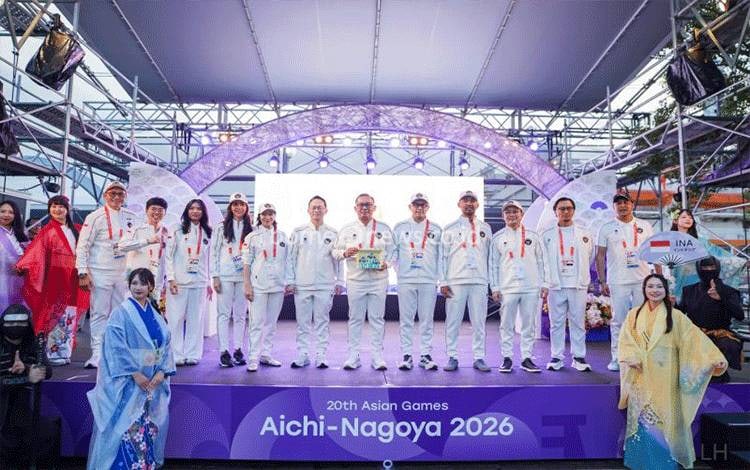 Kontingen Indonesia Terima Sambutan Hangat dari Tuan Rumah Asian Games