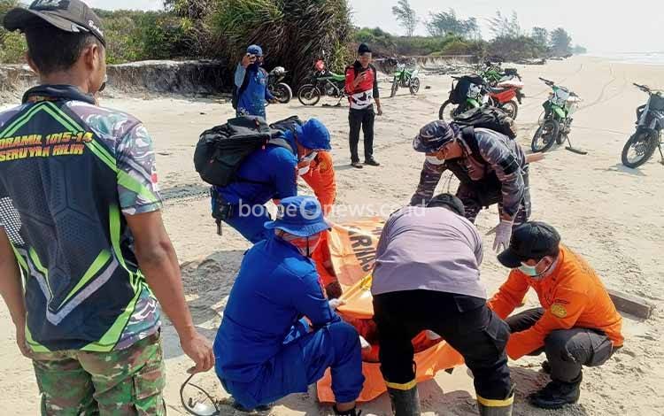 Mayat Kedua Diduga Terkait KM Virgo Transport 8 Ditemukan di Pesisir Sungai Gantingan Seruyan