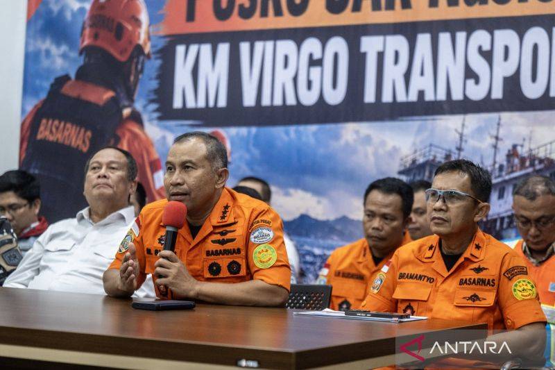 Dua Korban KM Virgo Transport 8 Ditemukan di Dalam Kapal, Dievakuasi Helikopter ke Banjarmasin