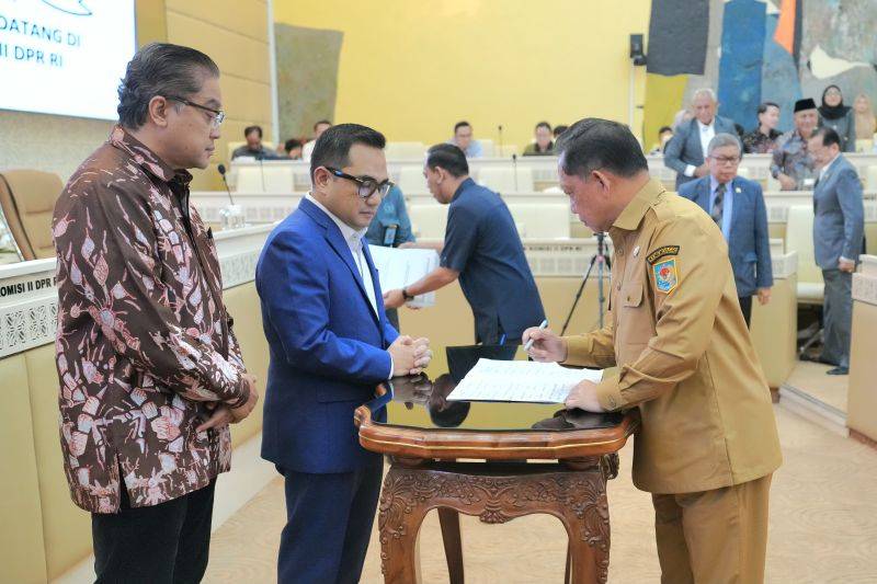 Lima Kabupaten di Kalteng Masuk RUU Dibawa ke Paripurna DPR, Ini Daftarnya