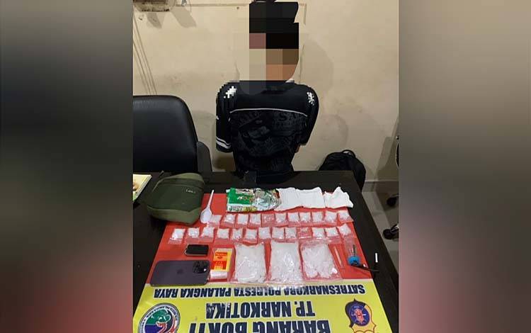Miliki 366 Gram Sabu, Pria ini Diamankan Satresnarkoba Polresta Palangka Raya