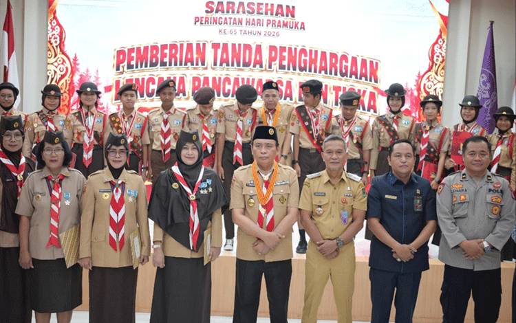 Peringatan Hari Pramuka ke-65 di Kapuas Diwarnai Saresehan Sekolah Ramah Anak