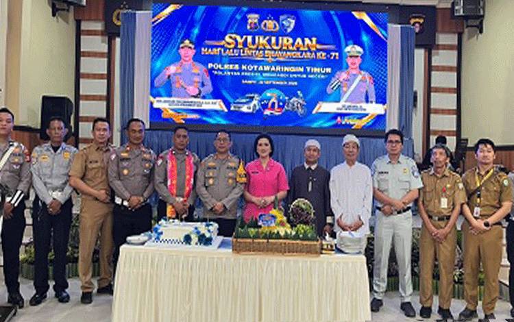 Peringati Hari Lalu Lintas, Satlantas Polres Kotim Gelar Doa Bersama