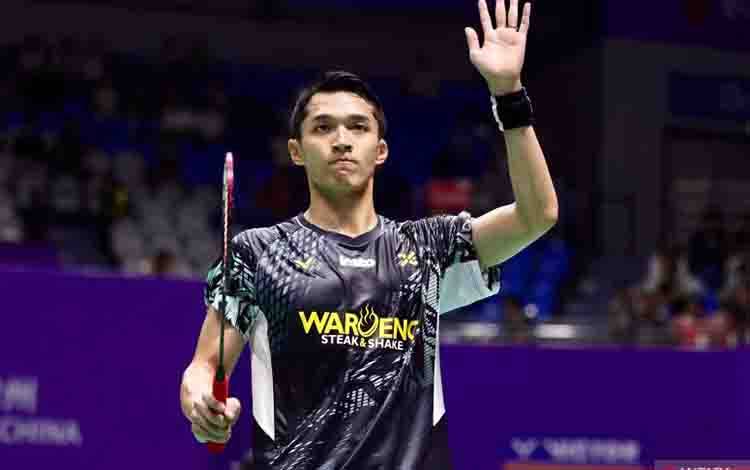 Jonatan Evaluasi Kekalahannya di Partai Pembuka Beregu Putra