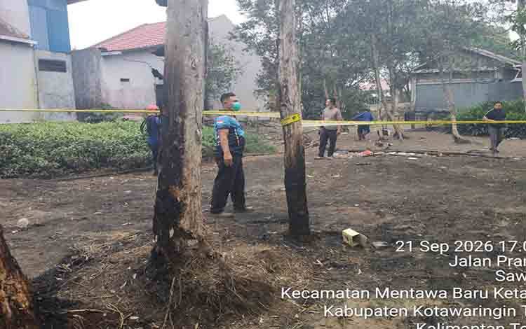 Pensiunan PNS di Kotim Diamankan karena Membakar Lahan