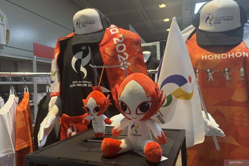 Berburu Suvenir Asian Games Aichi-Nagoya 2026, dari Maskot hingga Jaket