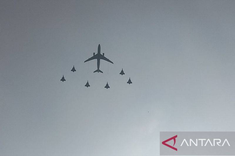 Rafale dan A400M TNI AU-Prancis Gelar Latihan Bersama di Misi Pegase 2026