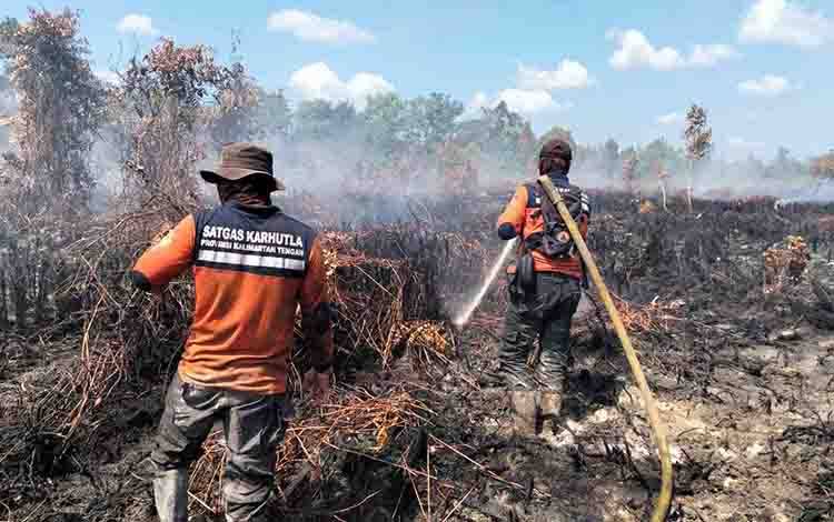 BPB-PK Kalteng Intensifkan Pembasahan Lahan Gambut