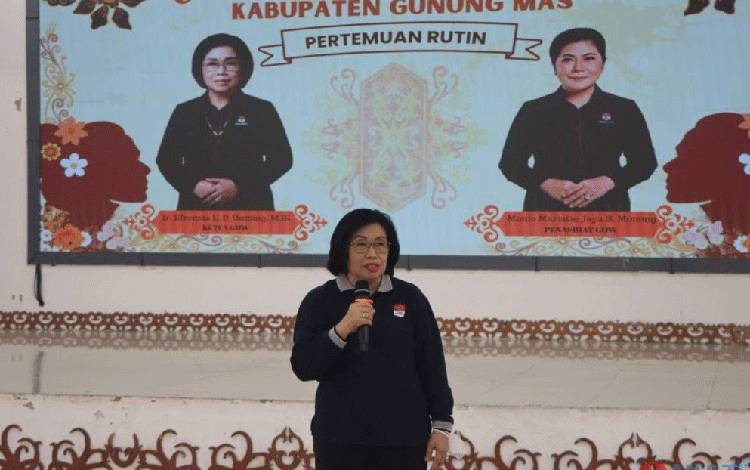 Wakil Bupati Gumas Ajak Pengurus GOW Dukung Program Pemerintah