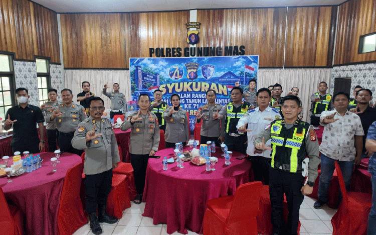 Satlantas Polres Gunung Mas Perkuat Komitmen Pelayanan kepada Masyarakat