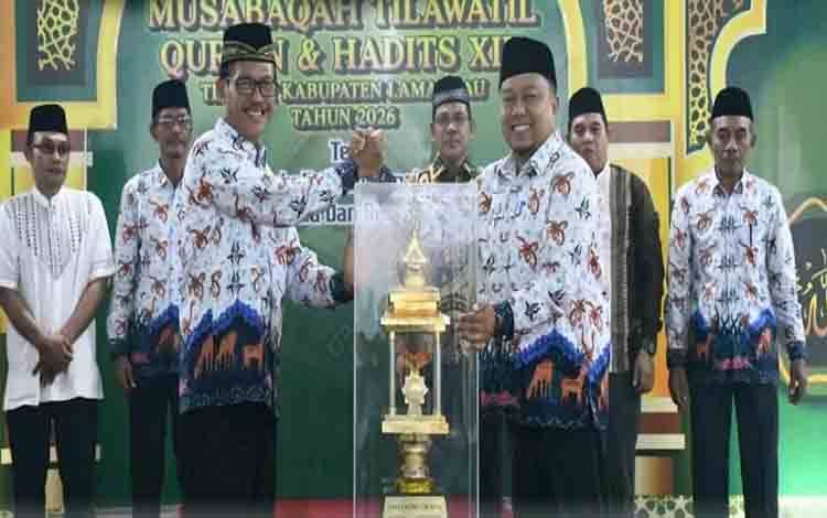 MTQH XIII Lamandau Jadi Momentum Perkuat Pengamalan Nilai Alquran